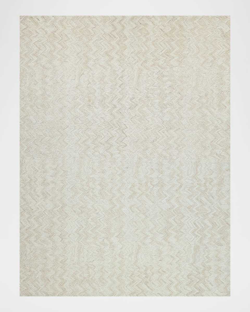 Veneta Hand-Tufted Beige Rug, 9' x 12'